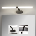 Brilagi - LED-belysning til badeværelsesspejl 2-i-1 TUBEO LED/8W/230V 60 cm IP44 sort