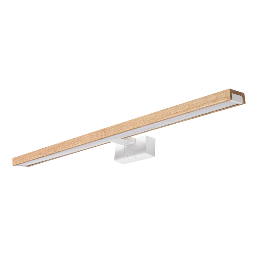 Brilagi - LED spejlbelysning til badeværelset 3-i-1 WOODY MIRROR LED/15W/230V 80 cm IP44 hvid/eg