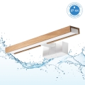 Brilagi - LED-belysning til badeværelsesspejl 3 i 1 WOODY MIRROR LED/8W/230V 40 cm IP44 hvid/eg
