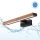 Brilagi - LED-belysning til badeværelsesspejl 3 i 1 WOODY MIRROR LED/8W/230V 40 cm IP44 sort/eg
