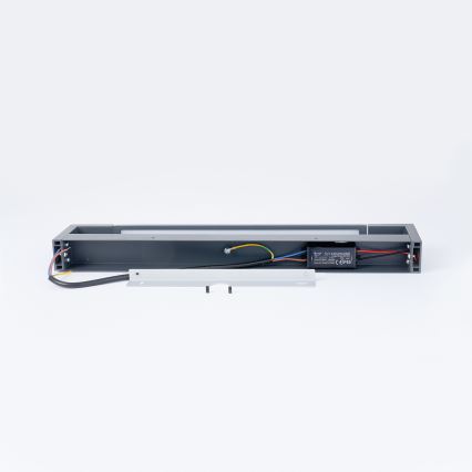 Brilagi - LED-spejlbelysning til badeværelset AQUA LINE LED/12W/230V 45 cm IP44 antracit CRI 90