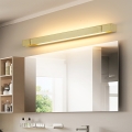 Brilagi - LED-belysning til badeværelsesspejl AQUA LINE LED/18W/230V 60 cm IP44 guld