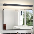 Brilagi - LED-belysning til badeværelsesspejl AQUA LINE LED/24W/230V 90 cm IP44 sort