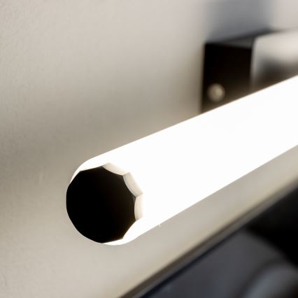 Brilagi - LED-spejlbelysning til badeværelset DIANA LED/10W/230V 60 cm IP44 sort