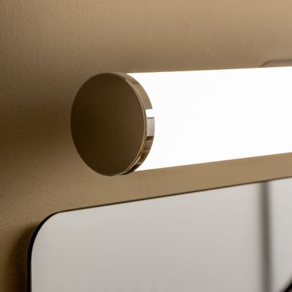 Brilagi - LED-belysning til badeværelsesspejl TUBE LED/15W/230V 3000/4000/6500K IP44 blank krom