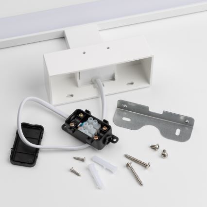 Brilagi - LED belysning til badeværelsesspejl 3 i 1 VESTRA LED/12W/230V 60 cm IP44 hvid