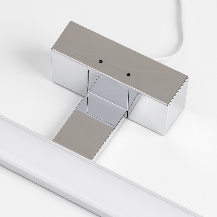 Brilagi - LED-spejlbelysning til badeværelset 3-i-1 VESTRA LED/12W/230V 60 cm IP44 blank krom