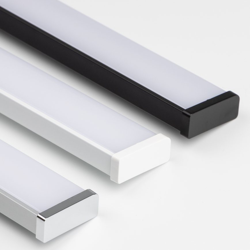 Brilagi - LED-spejlbelysning til badeværelset 3-i-1 VESTRA LED/12W/230V 60 cm IP44 blank krom