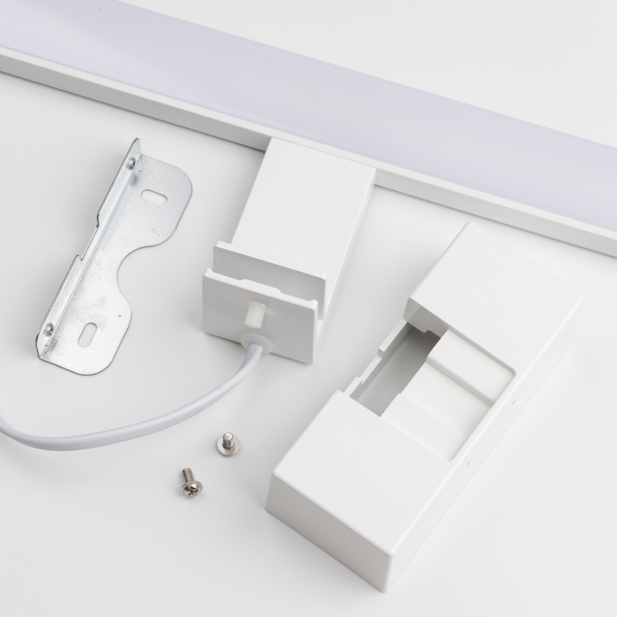Brilagi - LED-spejlbelysning til badeværelse 3-i-1 VESTRA LED/15W/230V 80 cm IP44 hvid