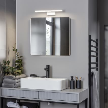 Brilagi - VESTRA 3-i-1 LED-spejlbelysning til badeværelset, 8 W, 230 V, 40 cm, IP44, hvid