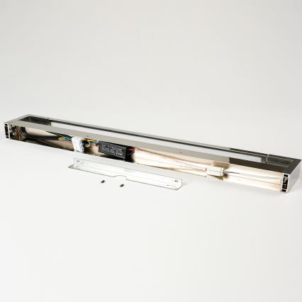 Brilagi - LED-belysning til badeværelsesspejl AQUA LINE LED/24W/230V 90 cm IP44 poleret krom CRI 90