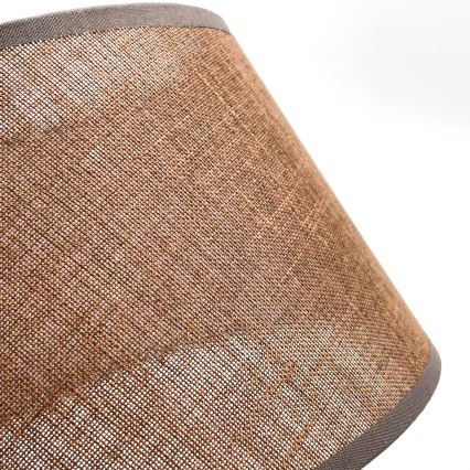 Brilagi - LED Bordlampe ANTHONY 1xE14/40W/230V eg/brun