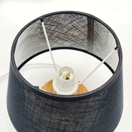 Brilagi - LED Bordlampe ANTHONY 1xE14/40W/230V eg/sort