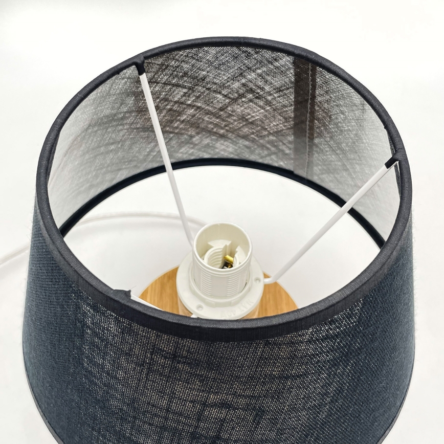 Brilagi - LED Bordlampe ANTHONY 1xE14/40W/230V eg/sort