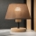 Brilagi - LED Bordlampe ANTHONY 1xE27/60W/230V eg/brun