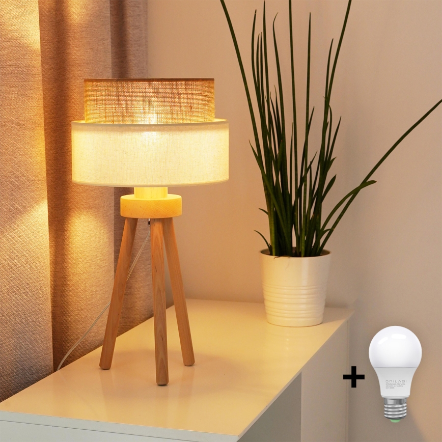 Brilagi - LED bordlampe BOHO STYLE 1xE27/15W/230V