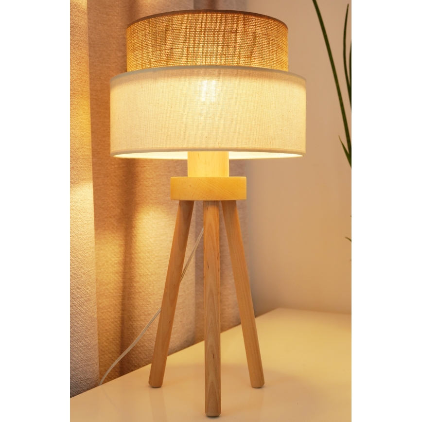 Brilagi - LED bordlampe BOHO STYLE 1xE27/15W/230V