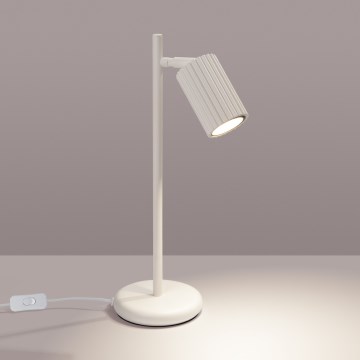 Brilagi - LED bordlampe CRESTO 1xGU10/10W/230V cremefarvet