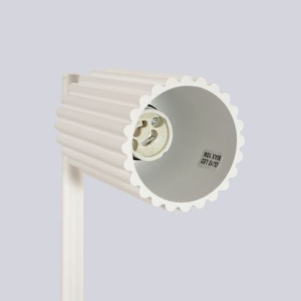Brilagi - LED bordlampe CRESTO 1xGU10/10W/230V cremefarvet