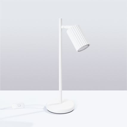 Brilagi - LED Bordlampe CRESTO 1xGU10/10W/230V hvid