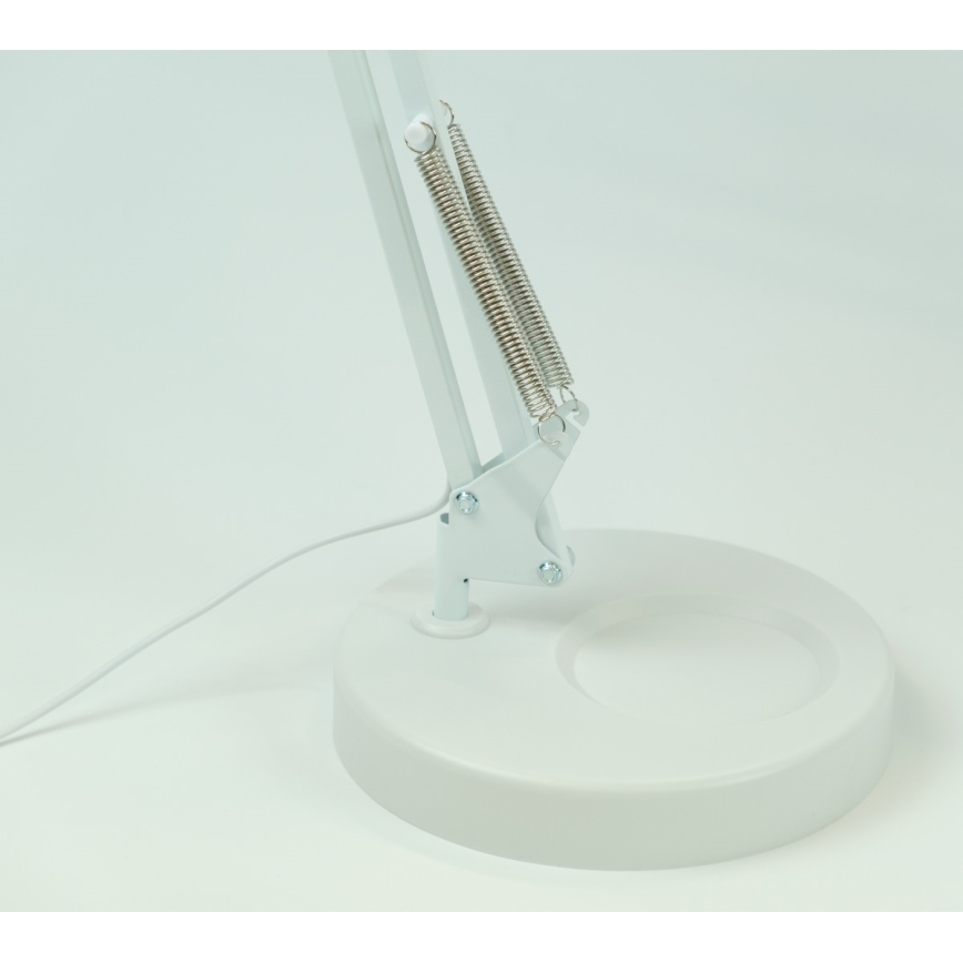 Brilagi - LED bordlampe dæmpbar med forstørrelsesglas LENS LED/12W/5V 3000/4200/6000K hvid