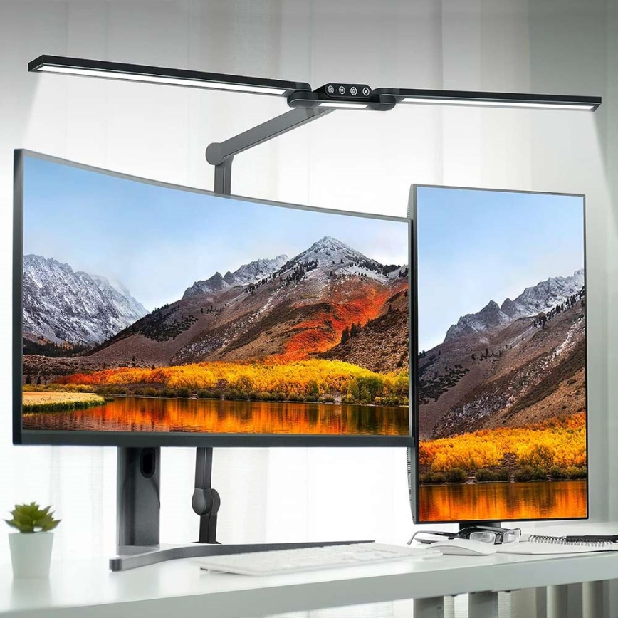 Brilagi - LED bordlampe dæmpbar touch-funktion fleksibel VARIO LED/24W/230V 3000-6500K CRI 92 sort