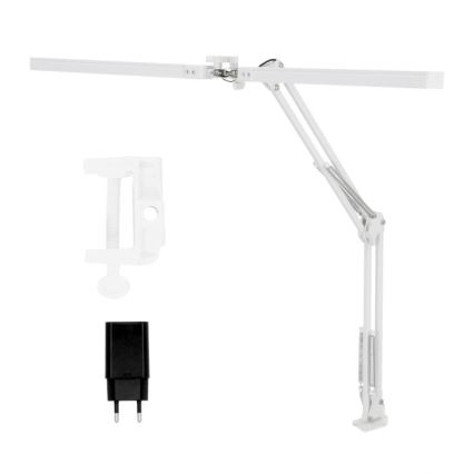 Brilagi - LED Dæmpbar fleksibel bordlampe VARIO 2xLED/14W/230V 3000-6000K hvid