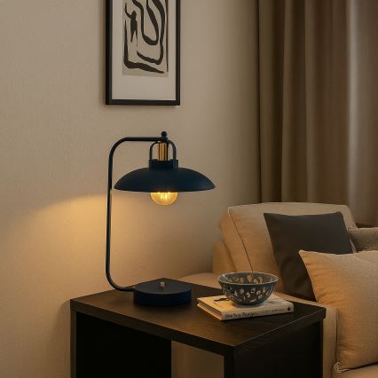 Brilagi - LED Bordlampe FLAMENGO 1xE27/60W/230V blå