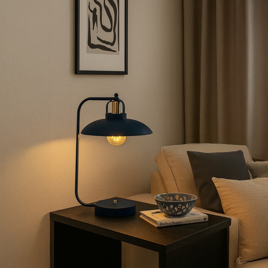 Brilagi - LED Bordlampe FLAMENGO 1xE27/60W/230V blå