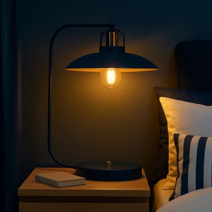 Brilagi - LED Bordlampe FLAMENGO 1xE27/60W/230V blå