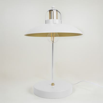 Brilagi - LED Bordlampe FLAMENGO 1xE27/60W/230V hvid