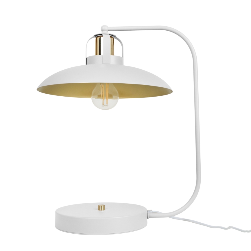 Brilagi - LED Bordlampe FLAMENGO 1xE27/60W/230V hvid