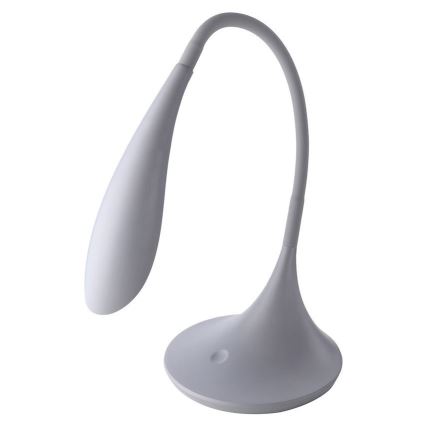 Brilagi - LED bordlampe m. touch-funktion dæmpbar SWAN LED/5,5W/230V grå