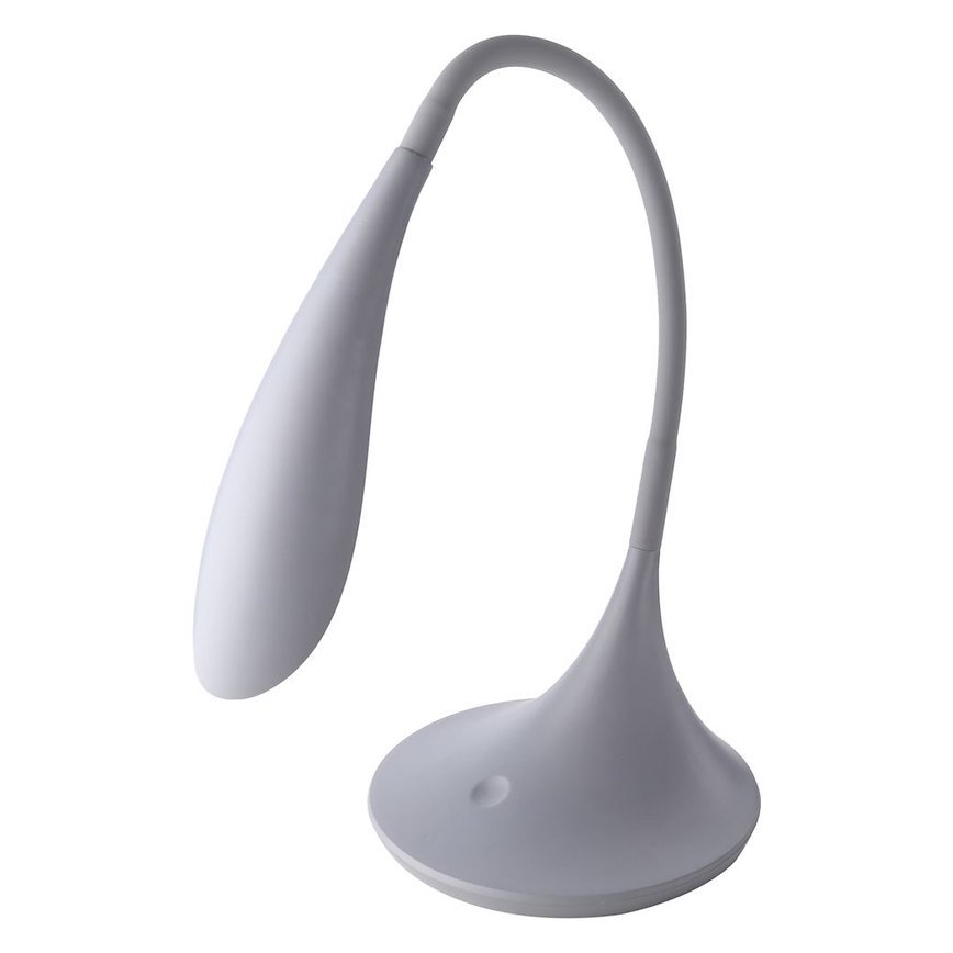 Brilagi - LED bordlampe m. touch-funktion dæmpbar SWAN LED/5,5W/230V grå