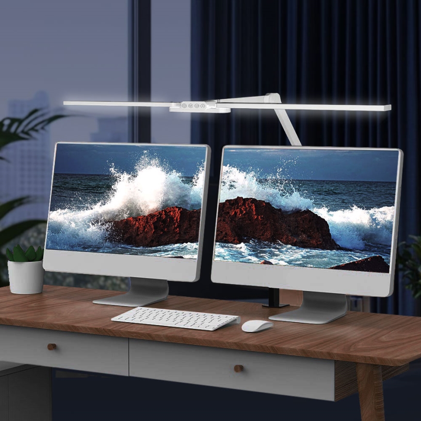 Brilagi - LED bordlampe dæmpbar touch-funktion fleksibel VARIO LED/24W/230V 3000-6500K CRI 92 hvid