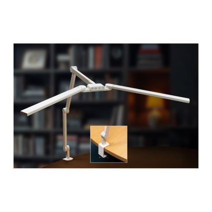 Brilagi - LED bordlampe dæmpbar touch-funktion fleksibel VARIO LED/24W/230V 3000-6500K CRI 92 hvid