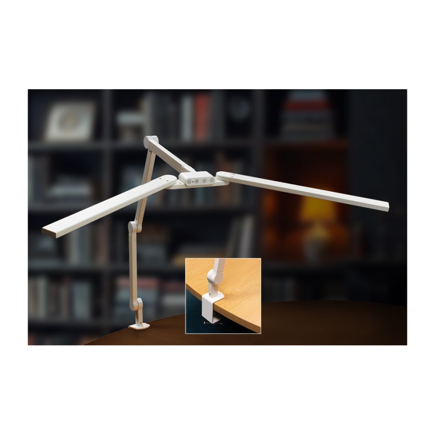Brilagi - LED bordlampe dæmpbar touch-funktion fleksibel VARIO LED/24W/230V 3000-6500K CRI 92 hvid