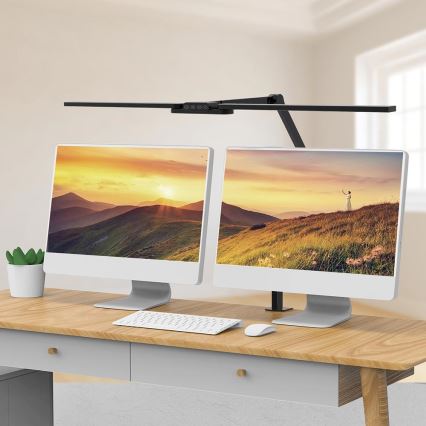 Brilagi - LED bordlampe dæmpbar touch-funktion fleksibel VARIO LED/24W/230V 3000-6500K CRI 92 sort
