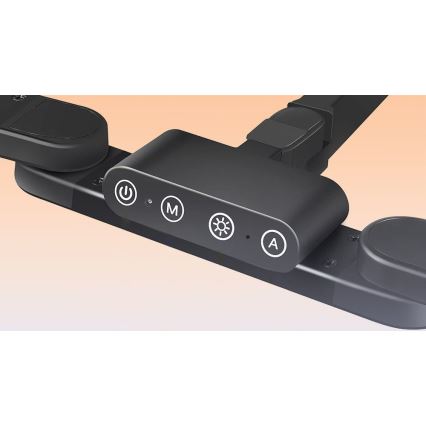 Brilagi - LED bordlampe dæmpbar touch-funktion fleksibel VARIO LED/24W/230V 3000-6500K CRI 92 sort