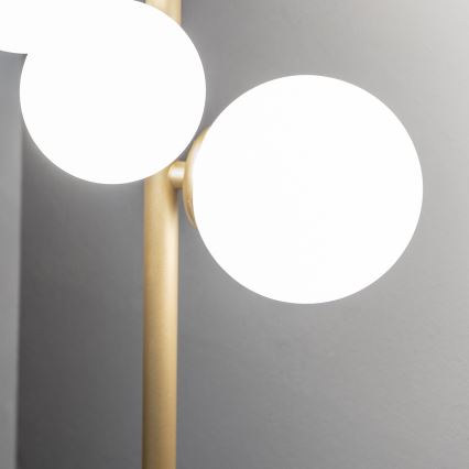 Brilagi - LED bordlampe MILLA 4xG9/3W/230V guldfarvet/hvid