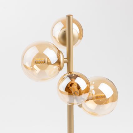 Brilagi - LED bordlampe MILLA 4xG9/3W/230V guldfarvet