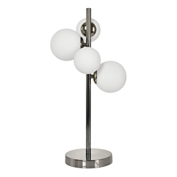 Brilagi - LED bordlampe MILLA 4xG9/3W/230V skinnende krom/hvid