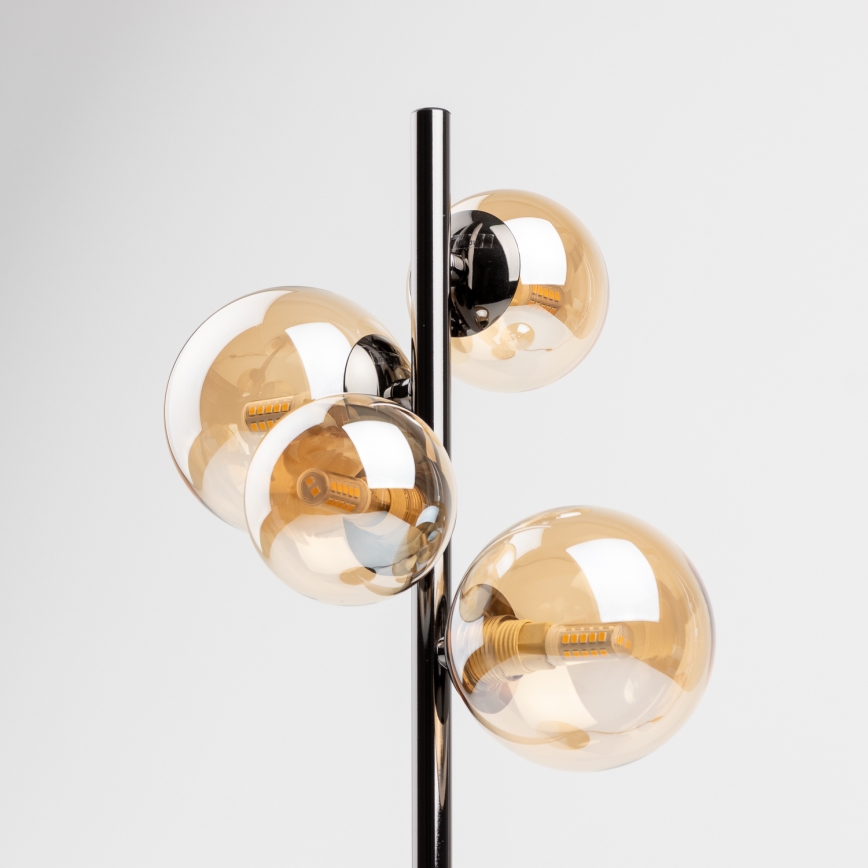 Brilagi - LED-bordlampe MILLA 4xG9/3W/230V sort krom/guld