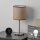 Brilagi - LED bordlampe NUBILA 1xE27/60W/230V brun