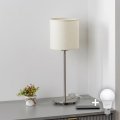 Brilagi - LED-bordlampe NUBILA 1xE27/60W/230V cremefarvet