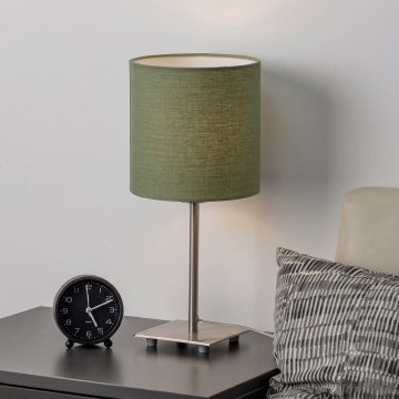 Brilagi - LED-bordlampe NUBILA 1xE27/60W/230V grøn