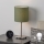 Brilagi - LED-bordlampe NUBILA 1xE27/60W/230V grøn