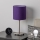 Brilagi - LED bordlampe NUBILA 1xE27/60W/230V lilla