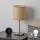Brilagi - LED-bordlampe NUBILA 1xE27/60W/230V lysebrun