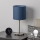 Brilagi - LED-bordlampe NUBILA 1xE27/60W/230V mørkeblå